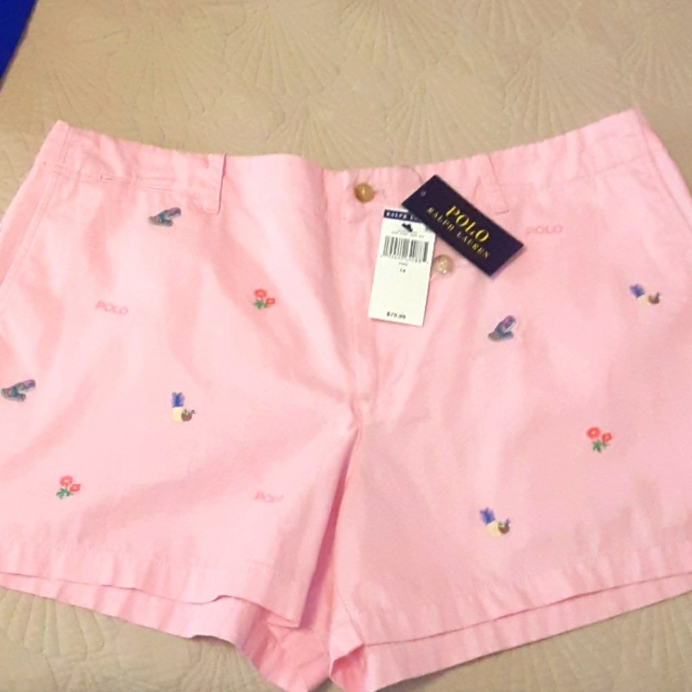 Polo Ralph Lauren flat-front Chino shoes size 14